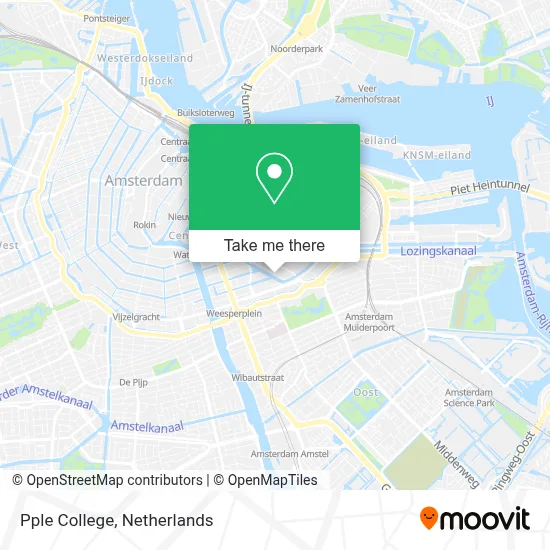 Pple College map