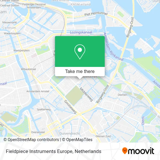 Fieldpiece Instruments Europe map