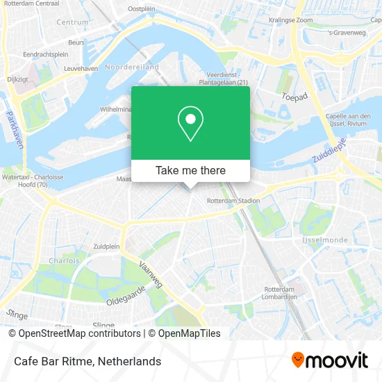 Cafe Bar Ritme map