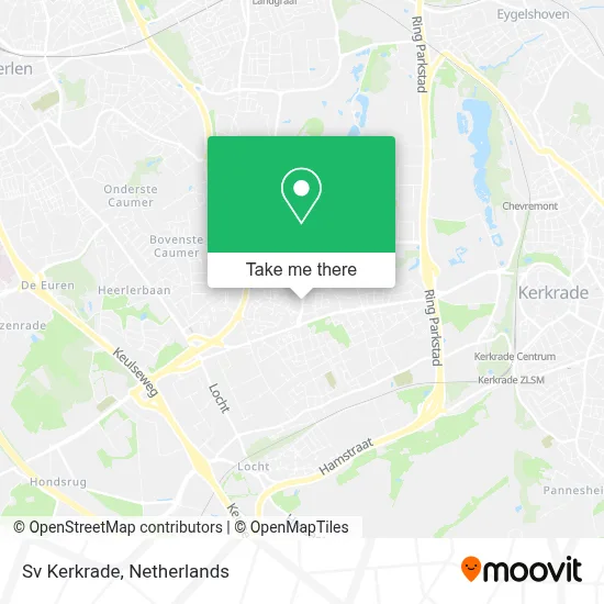 Sv Kerkrade map