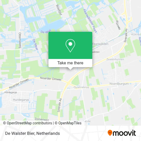 De Walster Bier Karte