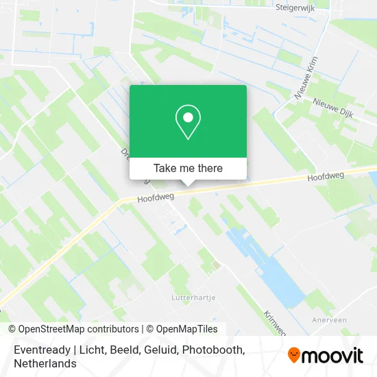 Eventready | Licht, Beeld, Geluid, Photobooth map
