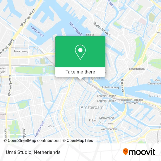 Umé Studio map