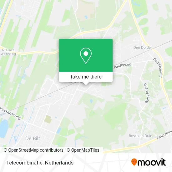 Telecombinatie map