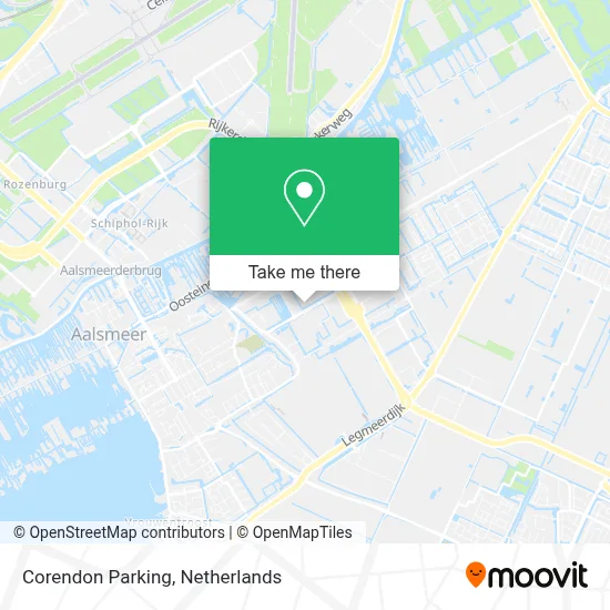 Corendon Parking map