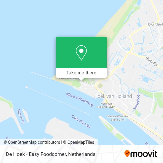 De Hoek - Easy Foodcorner map
