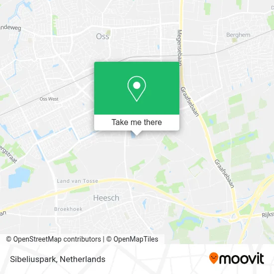 Sibeliuspark map