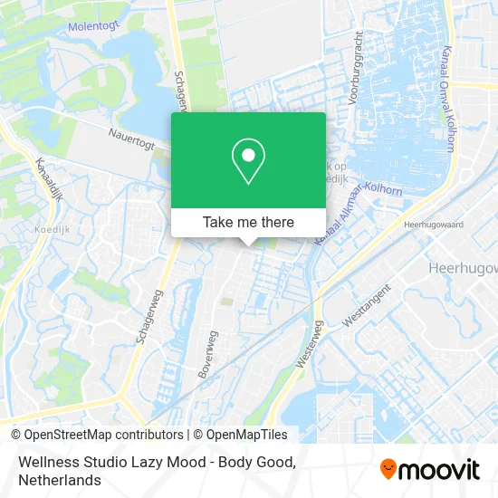 Wellness Studio Lazy Mood - Body Good map