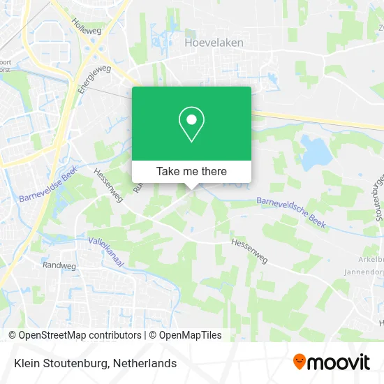Klein Stoutenburg map
