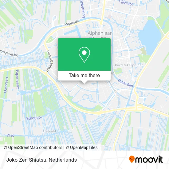 Joko Zen Shiatsu map