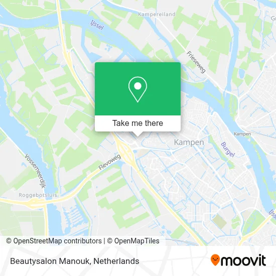 Beautysalon Manouk map