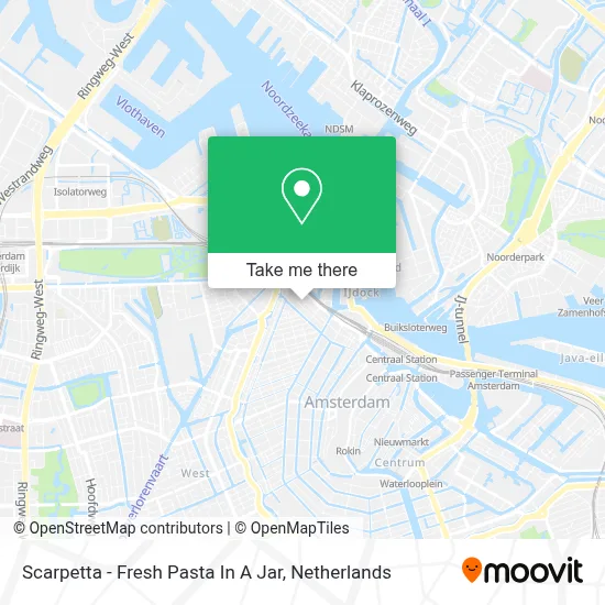 Scarpetta - Fresh Pasta In A Jar map
