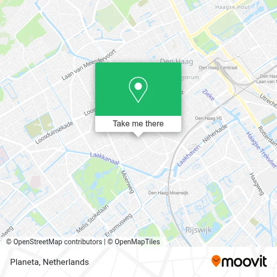 Planeta map