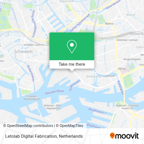 Letolab Digital Fabrication map