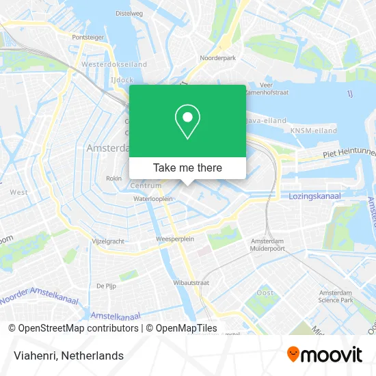 Viahenri map