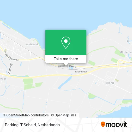 Parking 'T Scheld map