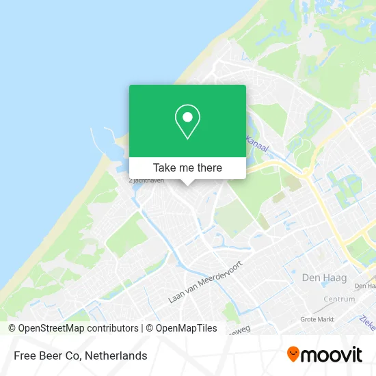 Free Beer Co map