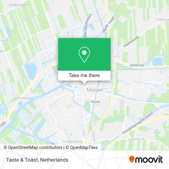 Taste & Toast map