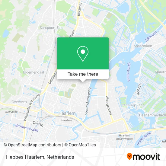 Hebbes Haarlem map