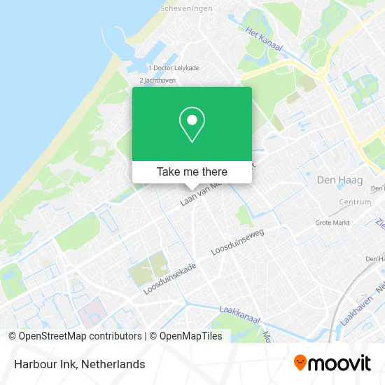 Harbour Ink map
