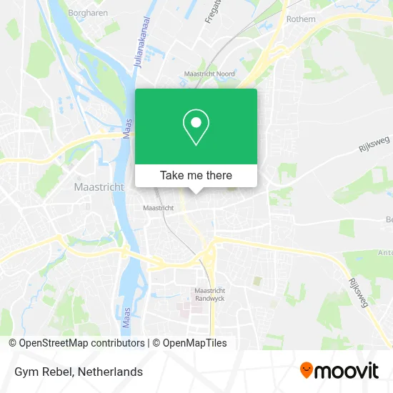 Gym Rebel map
