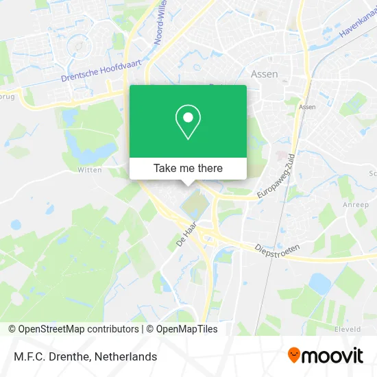 M.F.C. Drenthe map
