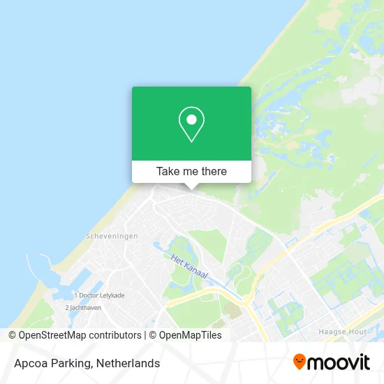 Apcoa Parking map