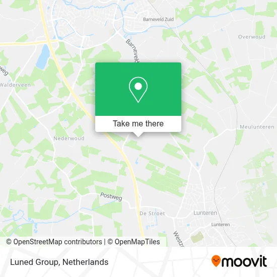 Luned Group map