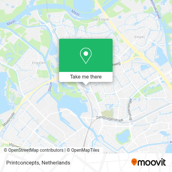Printconcepts map