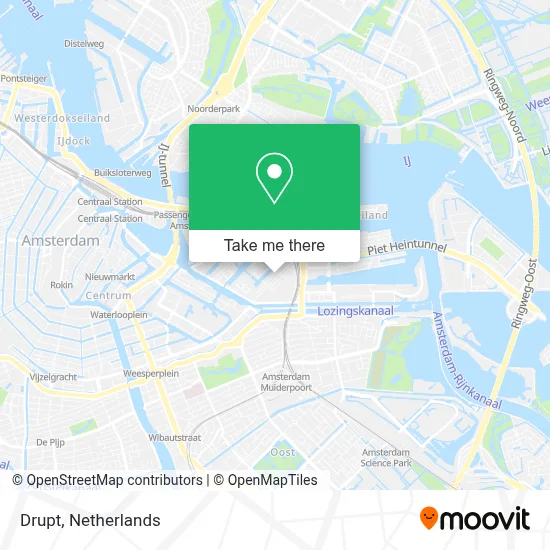 Drupt map