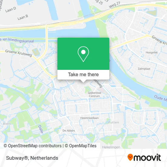 Subway® map