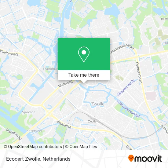 Ecocert Zwolle map
