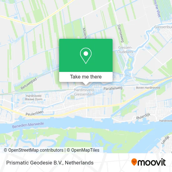 Prismatic Geodesie B.V. map