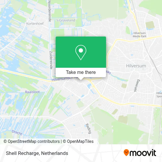 Shell Recharge map