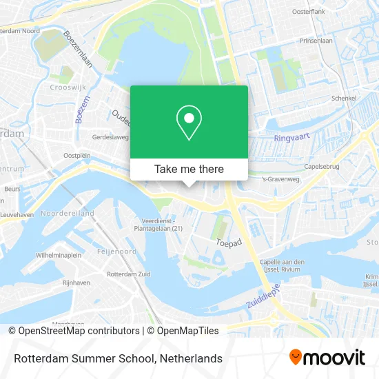 Rotterdam Summer School map