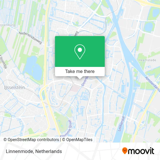 Linnenmode map