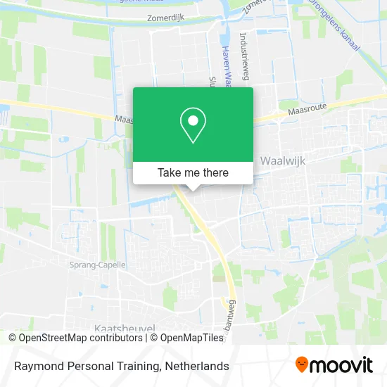 Raymond Personal Training map