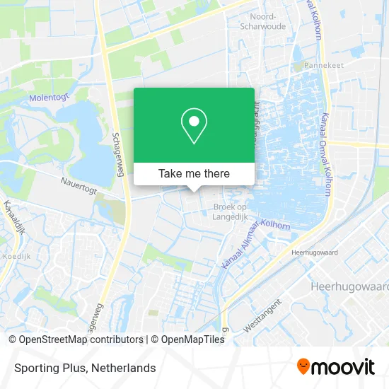 Sporting Plus map