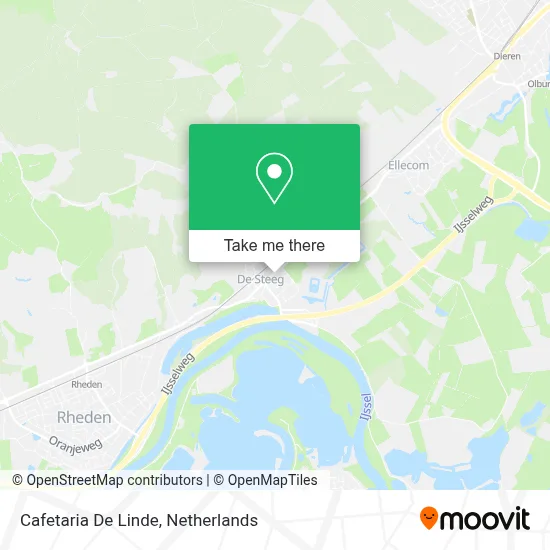 Cafetaria De Linde map