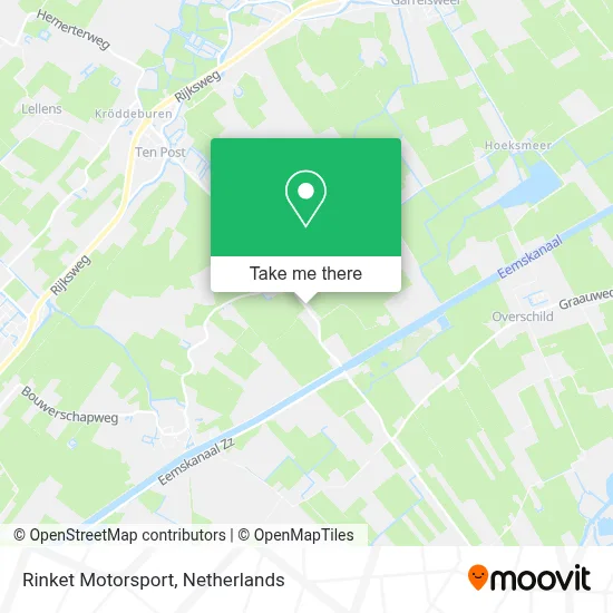 Rinket Motorsport map