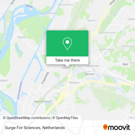 Surge For Sciences map