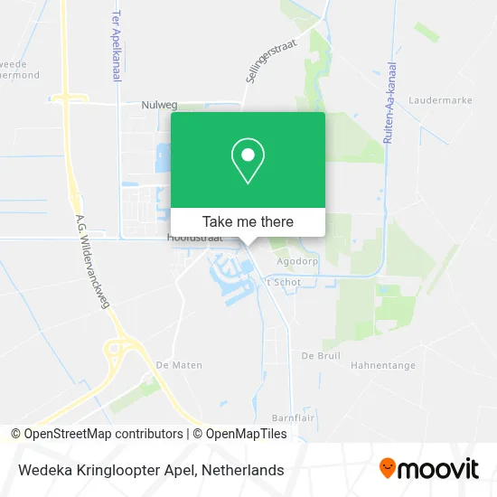 Wedeka Kringloopter Apel Karte