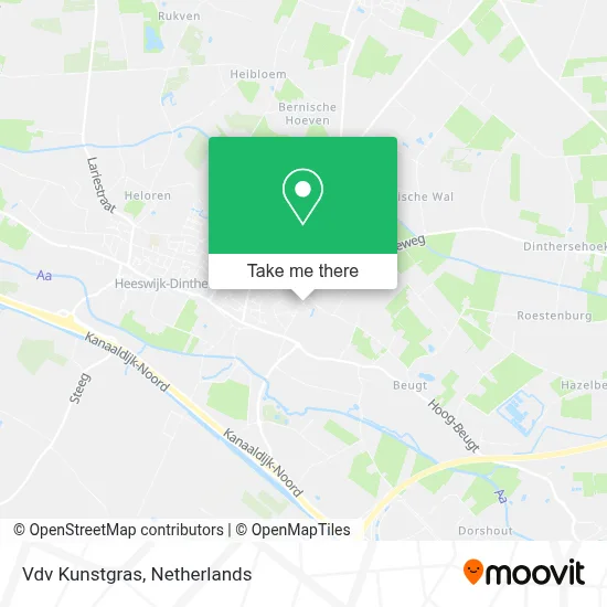 Vdv Kunstgras map
