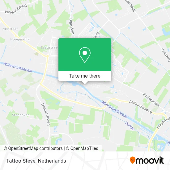 Tattoo Steve map