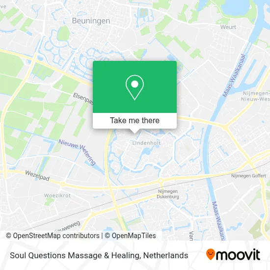 Soul Questions Massage & Healing map