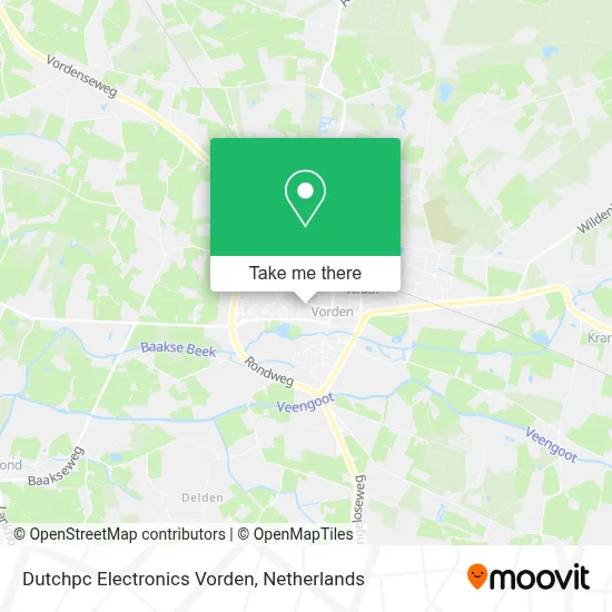 Dutchpc Electronics Vorden map