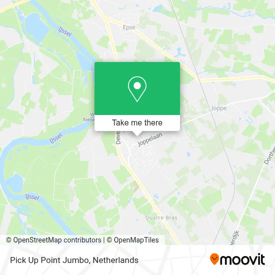 Pick Up Point Jumbo map
