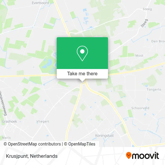Krusjpunt map