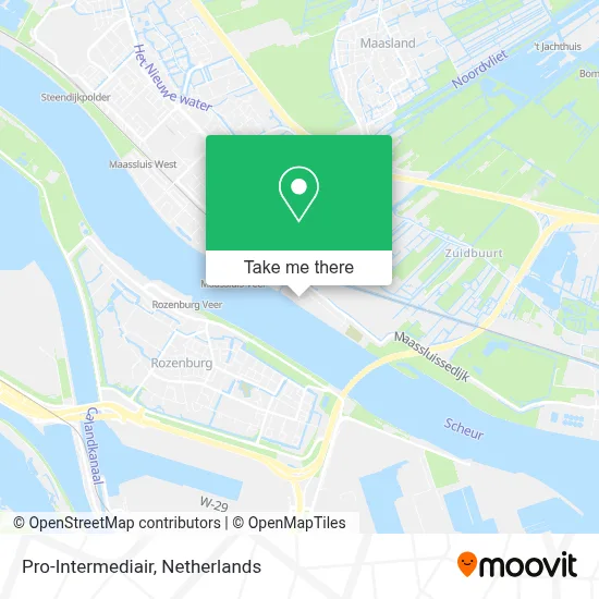Pro-Intermediair map