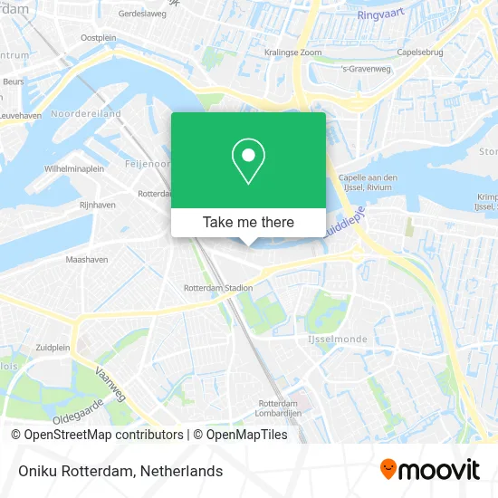 Oniku Rotterdam map